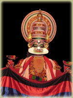 Kathakali dancer - India